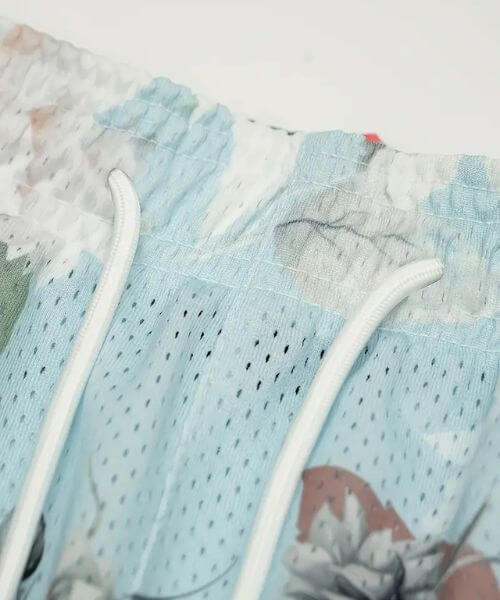 Detalles del short deportiva