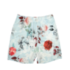 Short deportivo celeste con estampado floral
