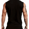 camiseta de gym sin mangas, vista trasera