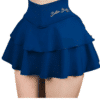 Modelo de falda en color azul